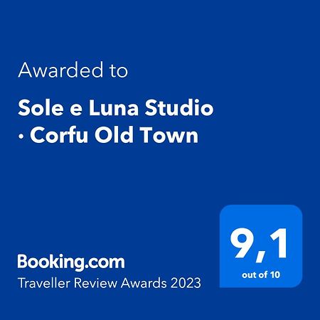 Sole E Luna Studio - Corfu Old Town Exteriér fotografie
